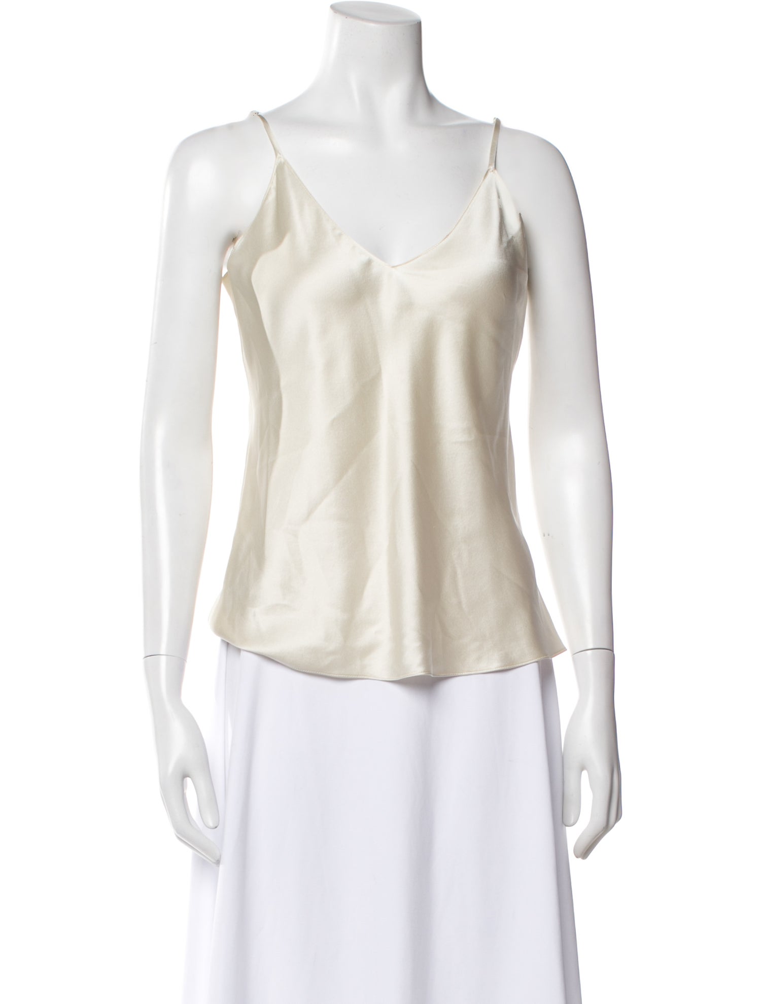 Sablyn Silk V-Neck Top