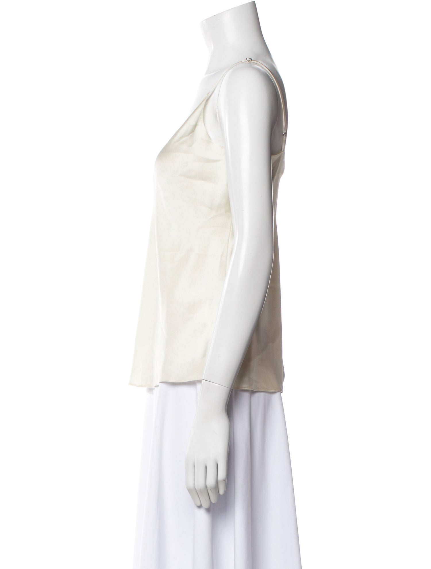 Sablyn Silk V-Neck Top