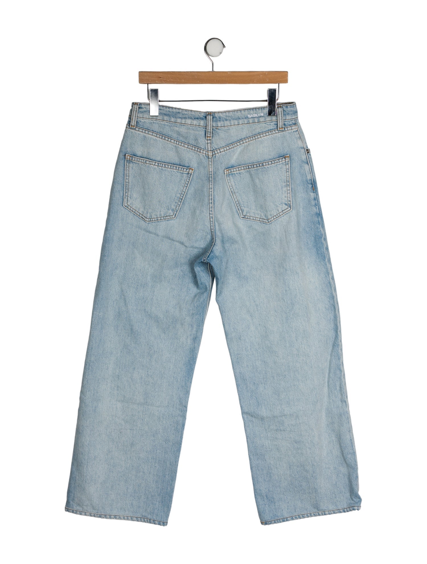 Sablyn High-Rise Wide Leg Jeans