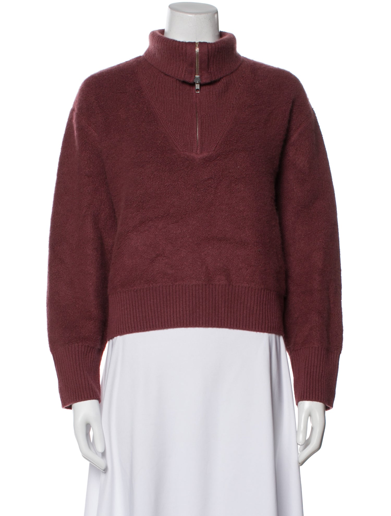 Sablyn Cashmere Mock Neck Sweater