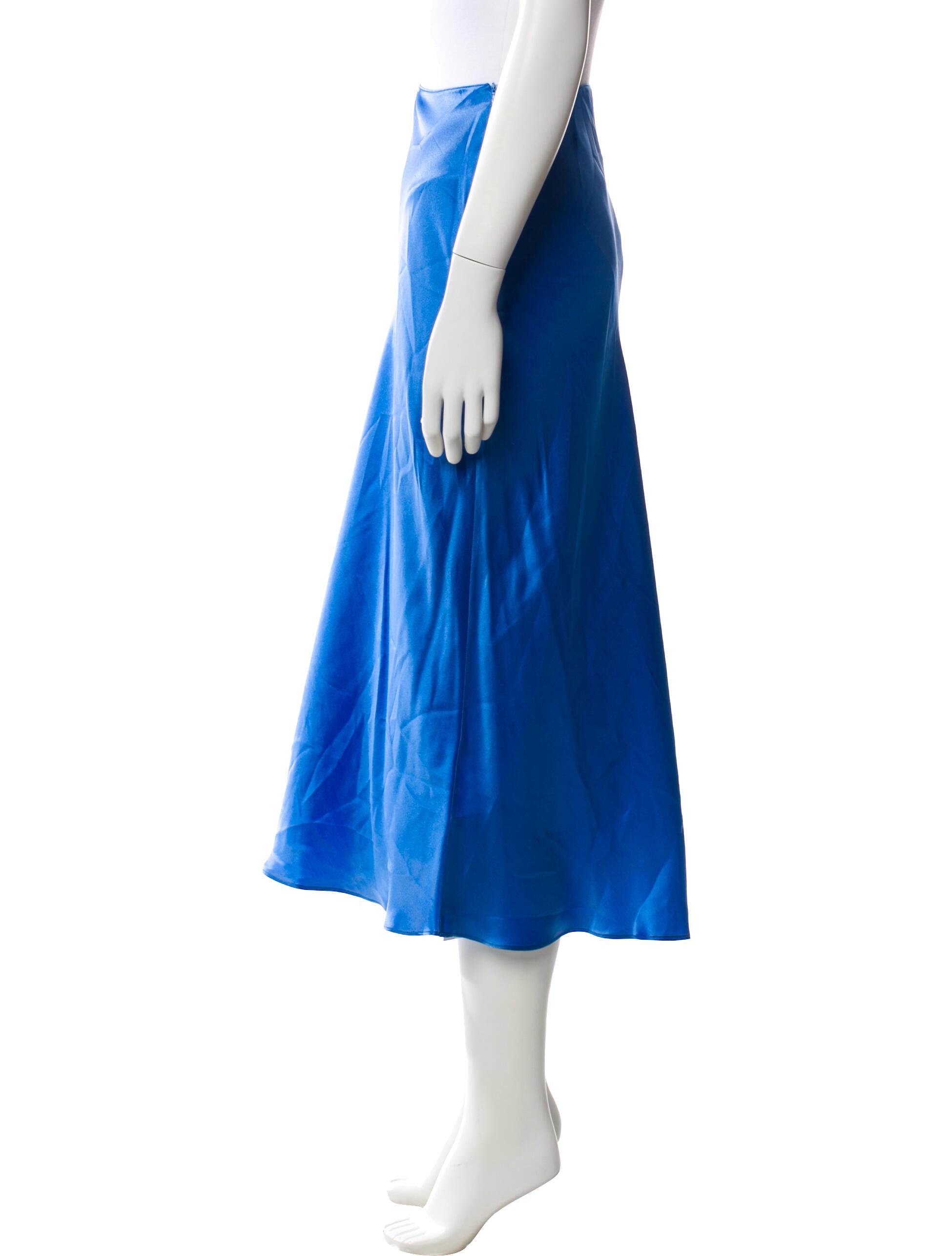 Sablyn Silk Midi Length Skirt