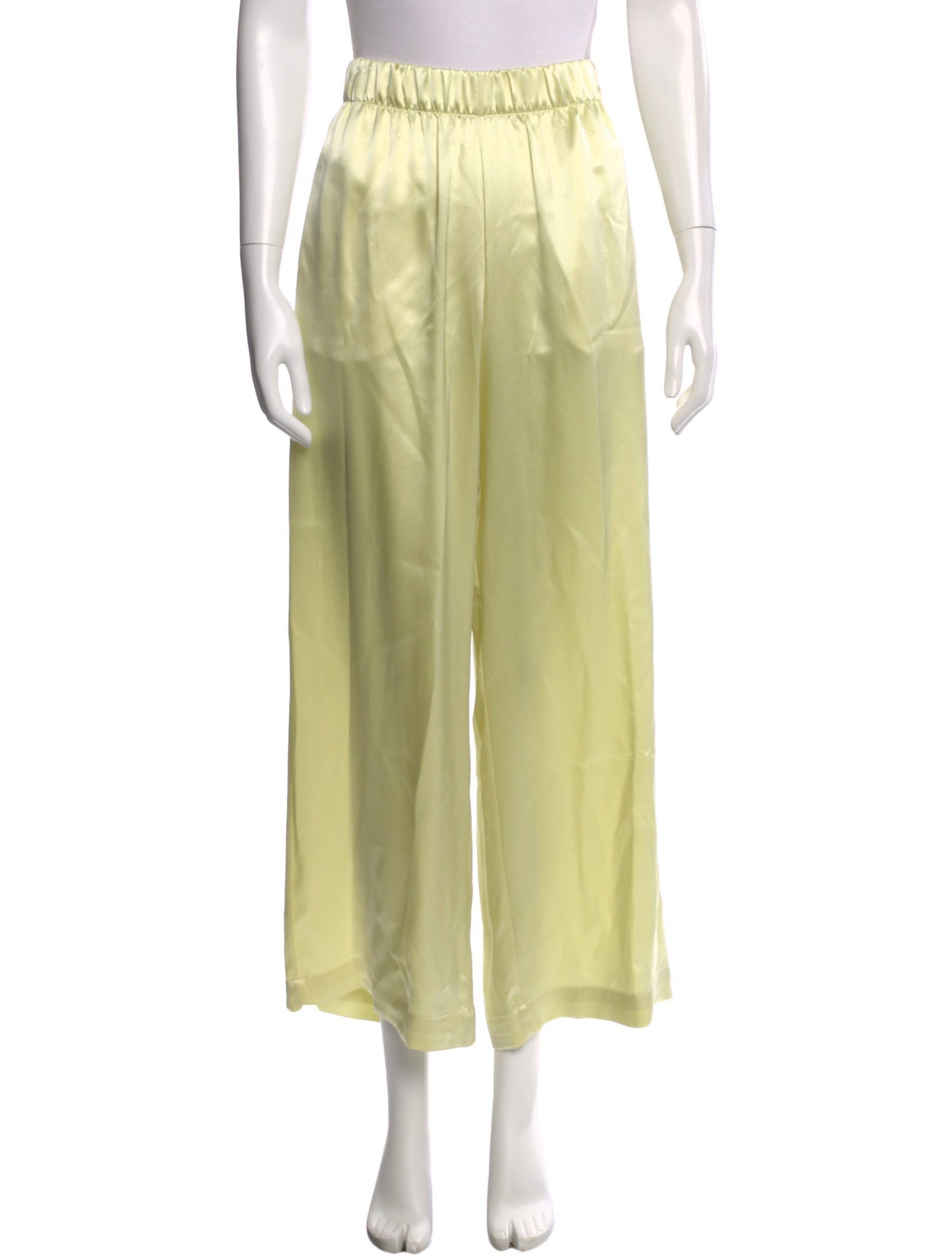 Sablyn Silk Wide Leg Pants