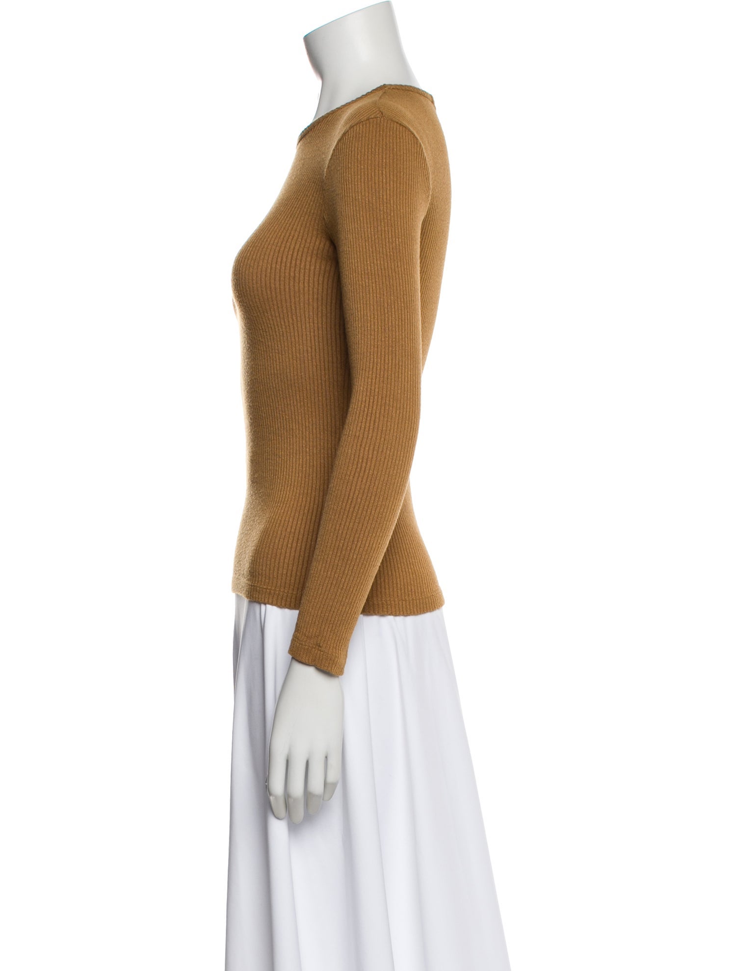 Sablyn Crew Neck Long Sleeve Top