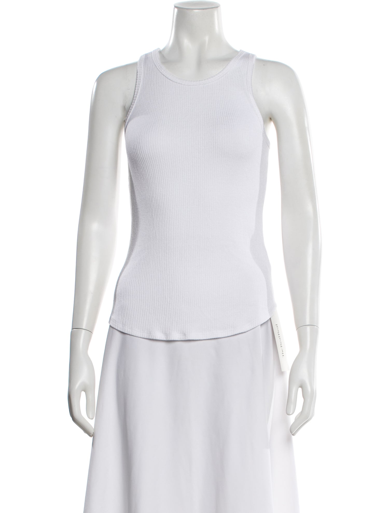 Sablyn Crew Neck Sleeveless Top