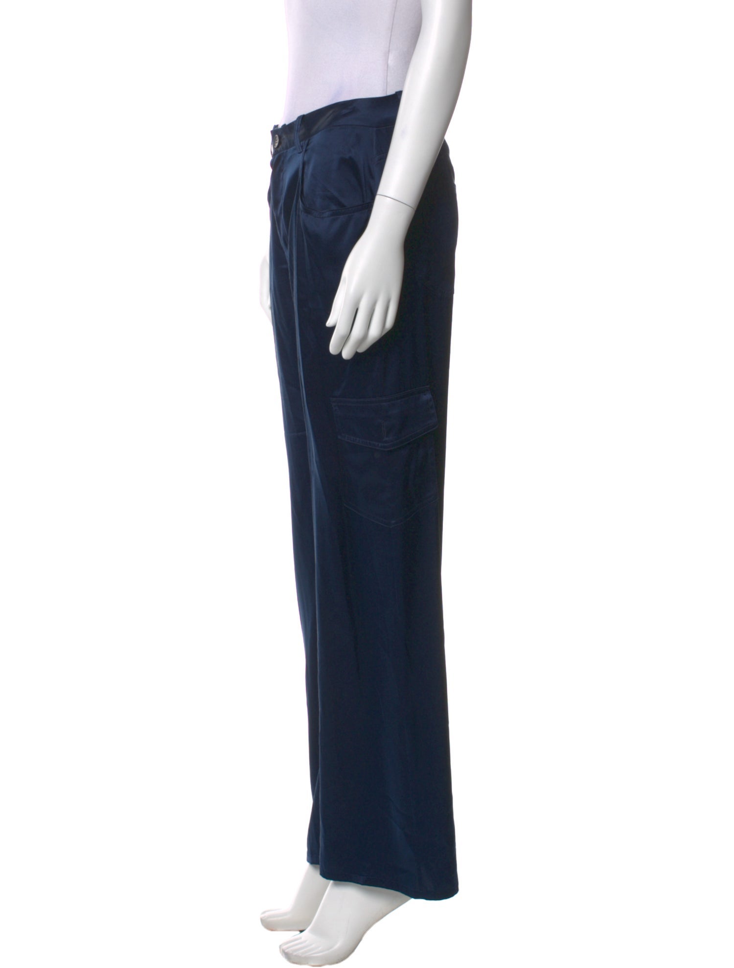 Sablyn Silk Wide Leg Pants