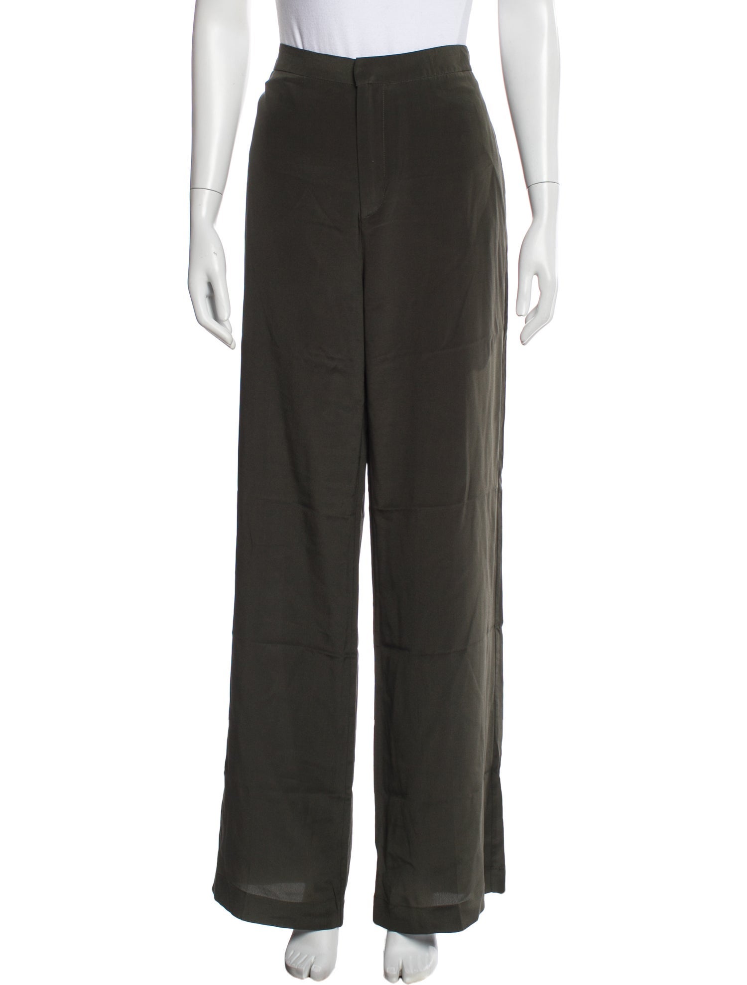 Sablyn Silk Skinny Leg Pants