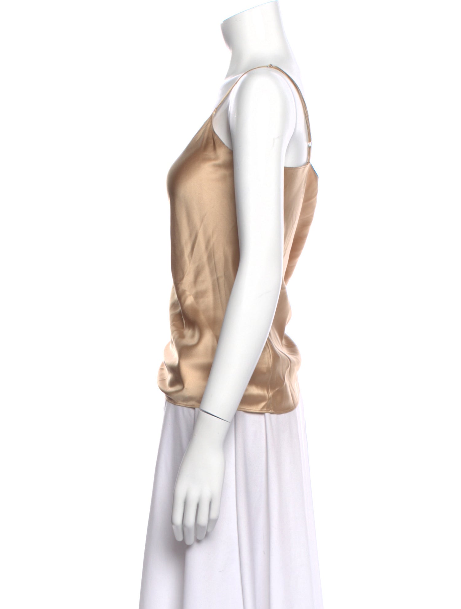 Sablyn Silk V-Neck Top