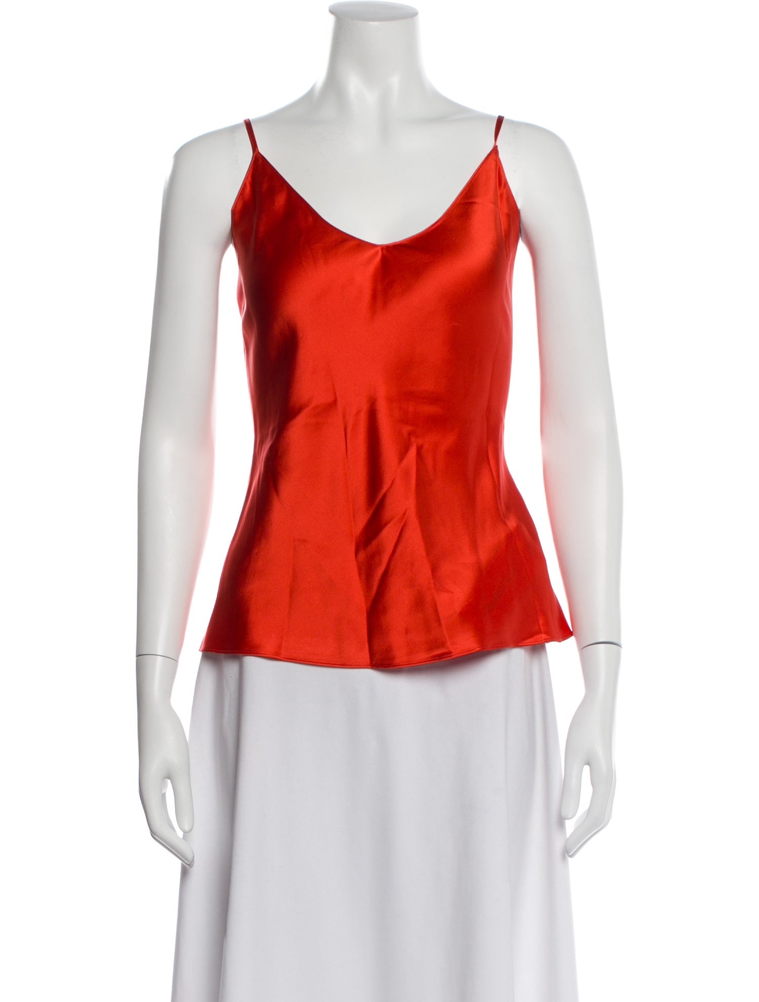 Sablyn Silk V-Neck Top