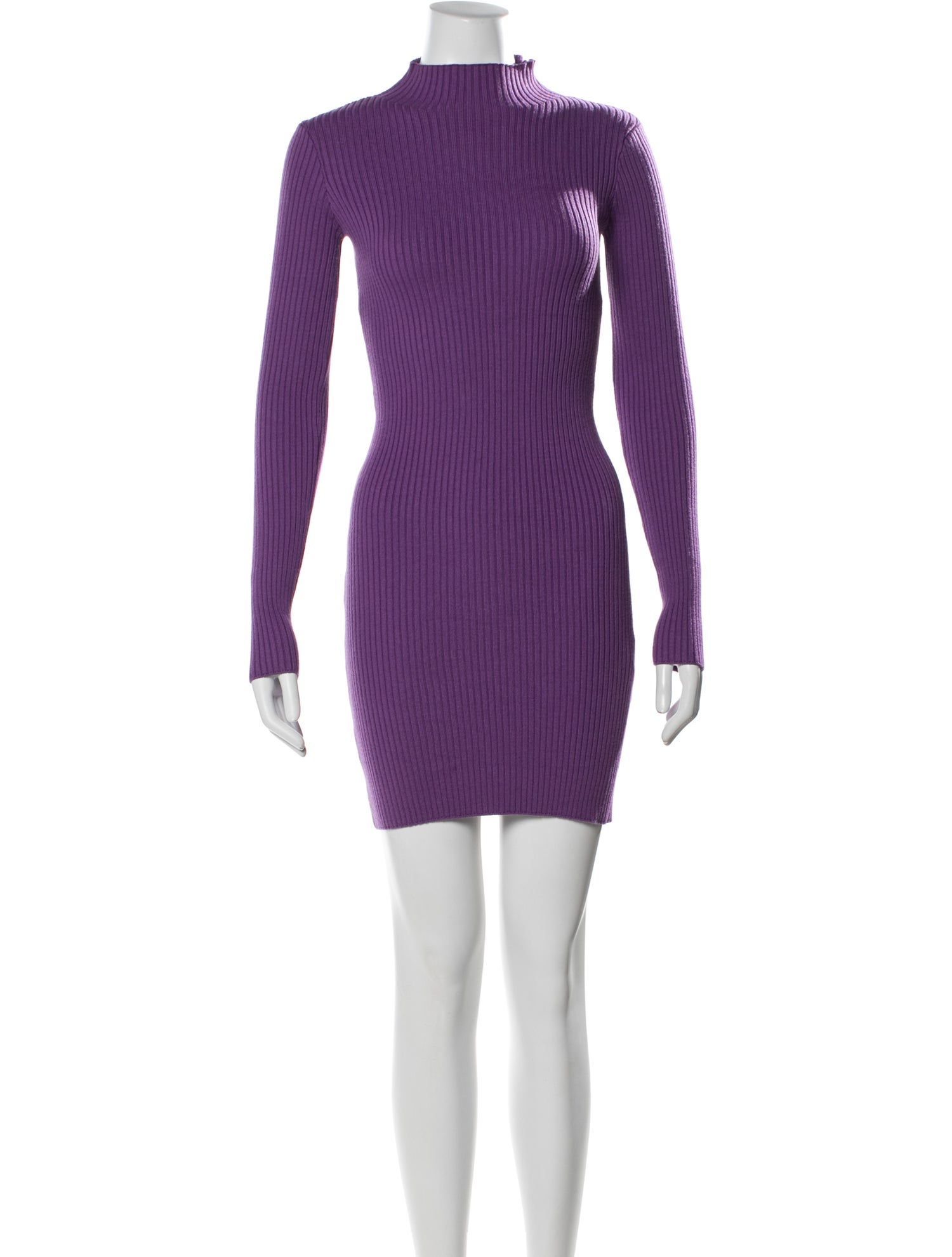 purple turtleneck sweater dress Baby Girl Turtle Neck Sweater Dress 9-12 months / Purple