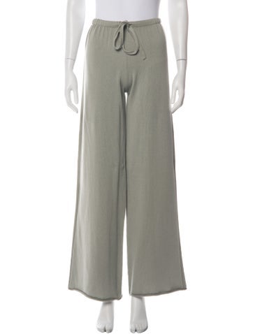 Pre-owned Sablyn Wide Leg Pants In Green
