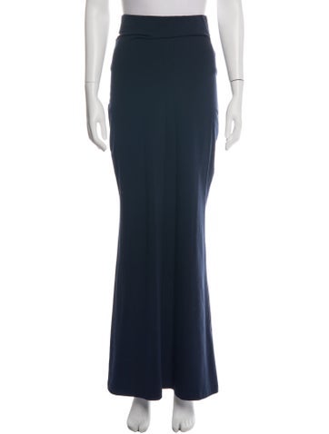 Pre-owned Sablyn Long Skirt In Black