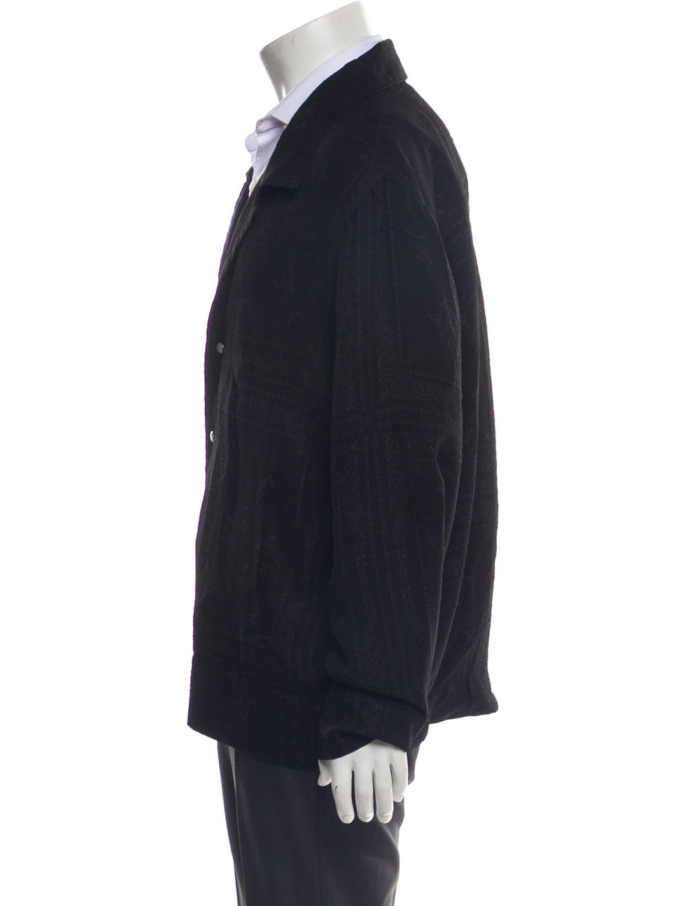 Second/Layer Jacket Black Slit Pockets - image 2