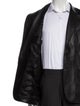 Second/Layer Leather Blazer