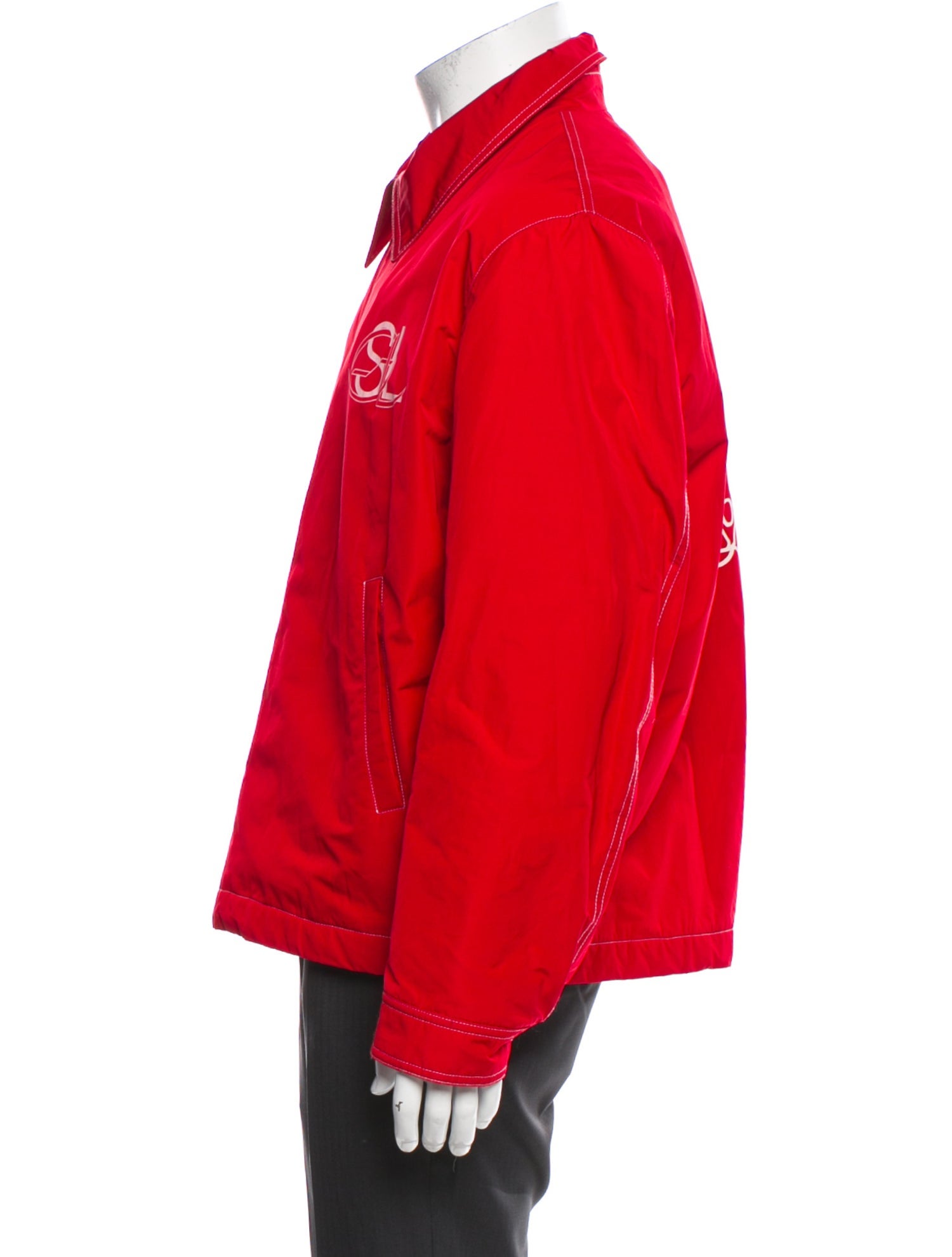 Second/Layer Graphic Print Windbreaker