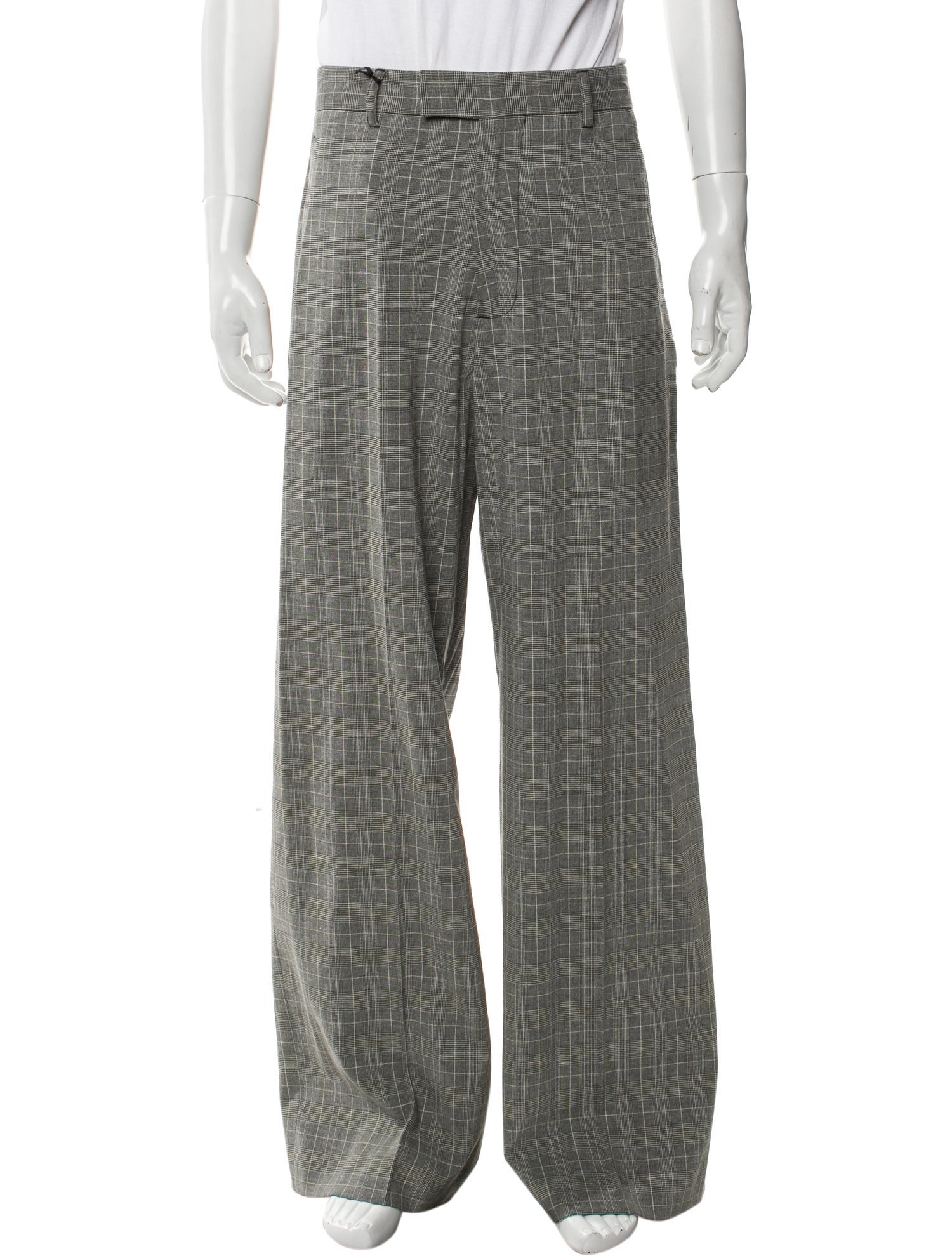 Second/Layer Plaid Print Pants