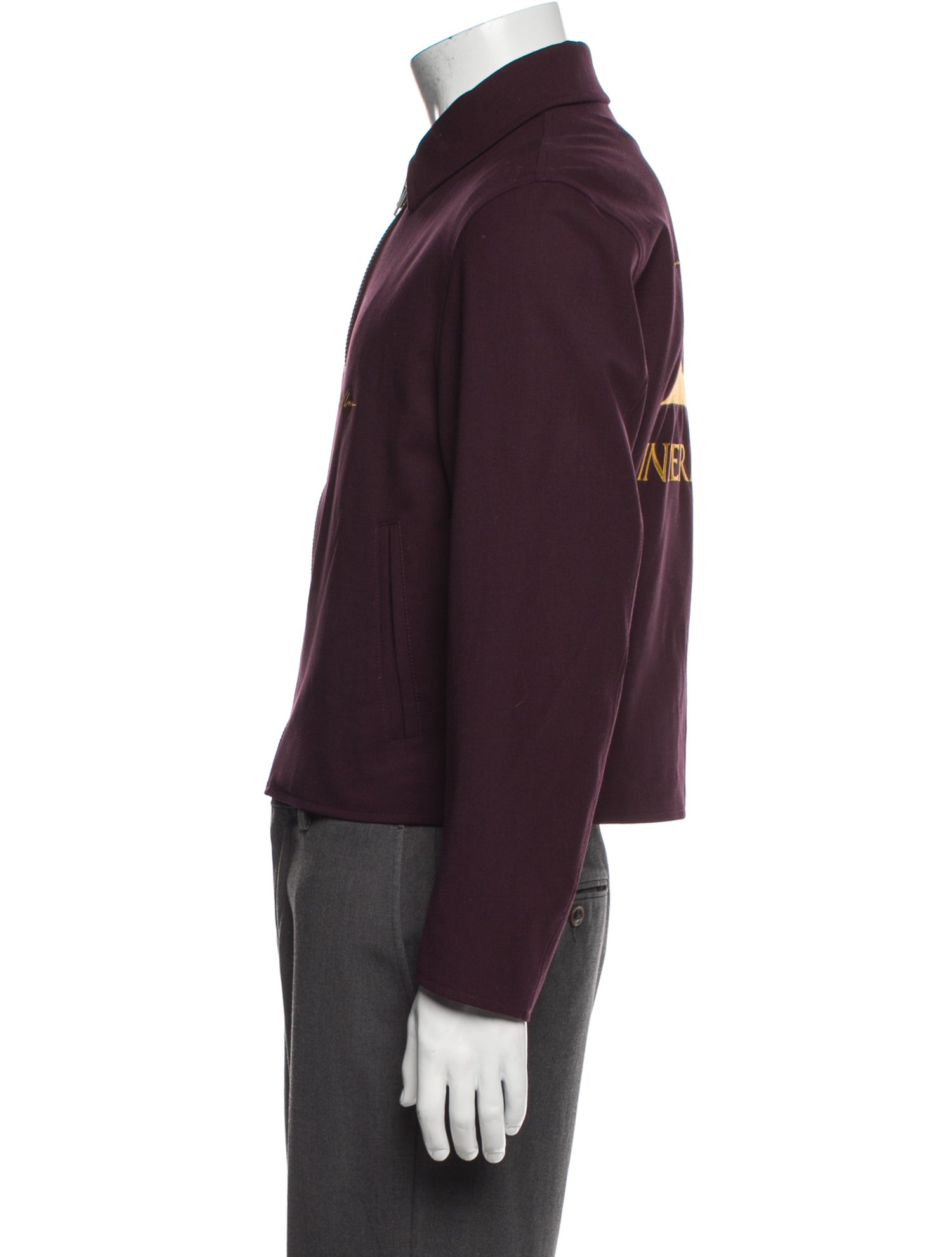 Second/Layer Virgin Wool Bomber Jacket