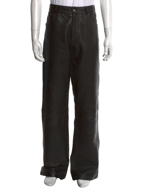 Second/Layer Calf Leather Pants