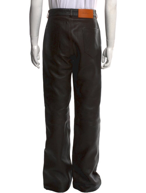 Second/Layer Calf Leather Pants