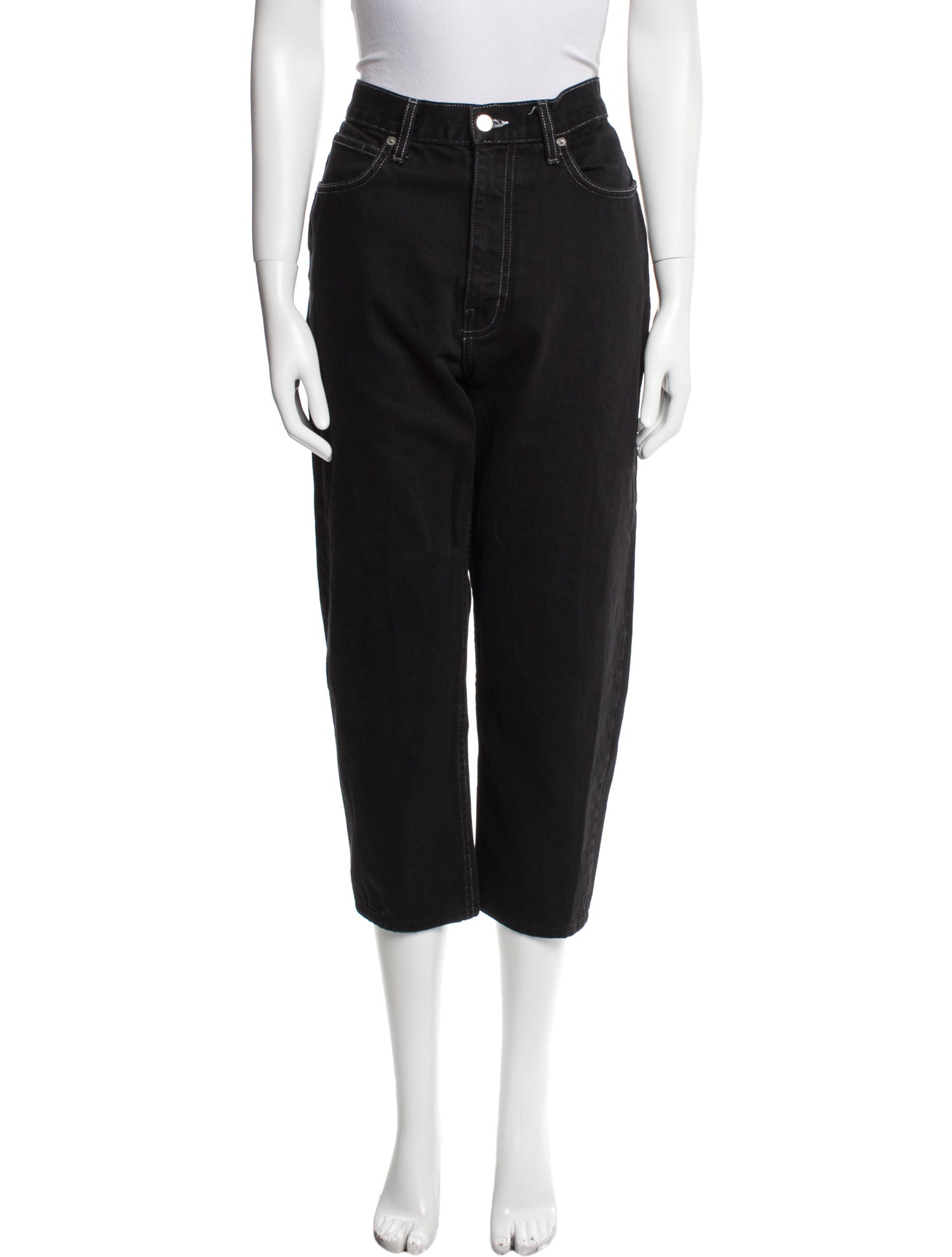 Second/Layer High-Rise Straight Leg Jeans