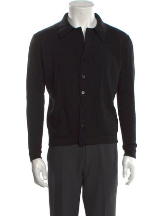 Second/Layer Mock Neck Long Sleeve Polo Sweater