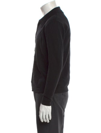 Second/Layer Mock Neck Long Sleeve Polo Sweater