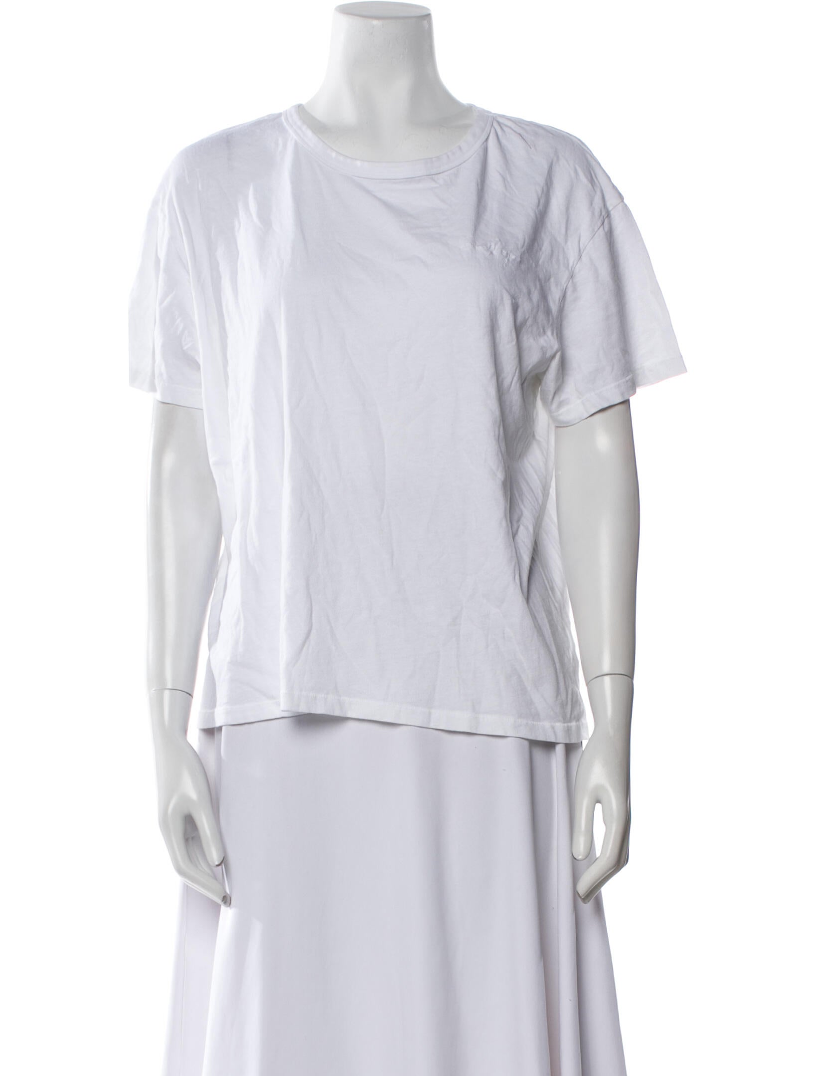 Second/Layer Bateau Neckline Short Sleeve T-Shirt