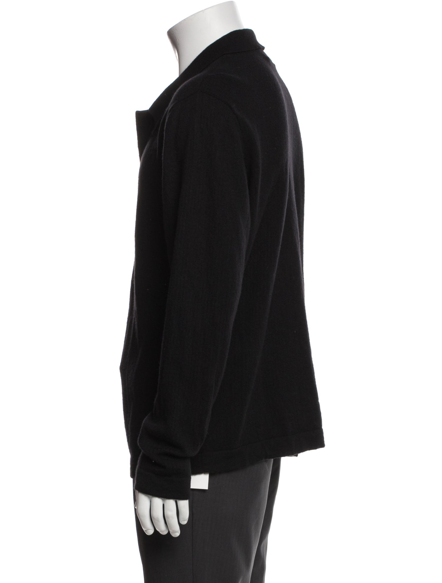 Second/Layer Wool Collar Cardigan