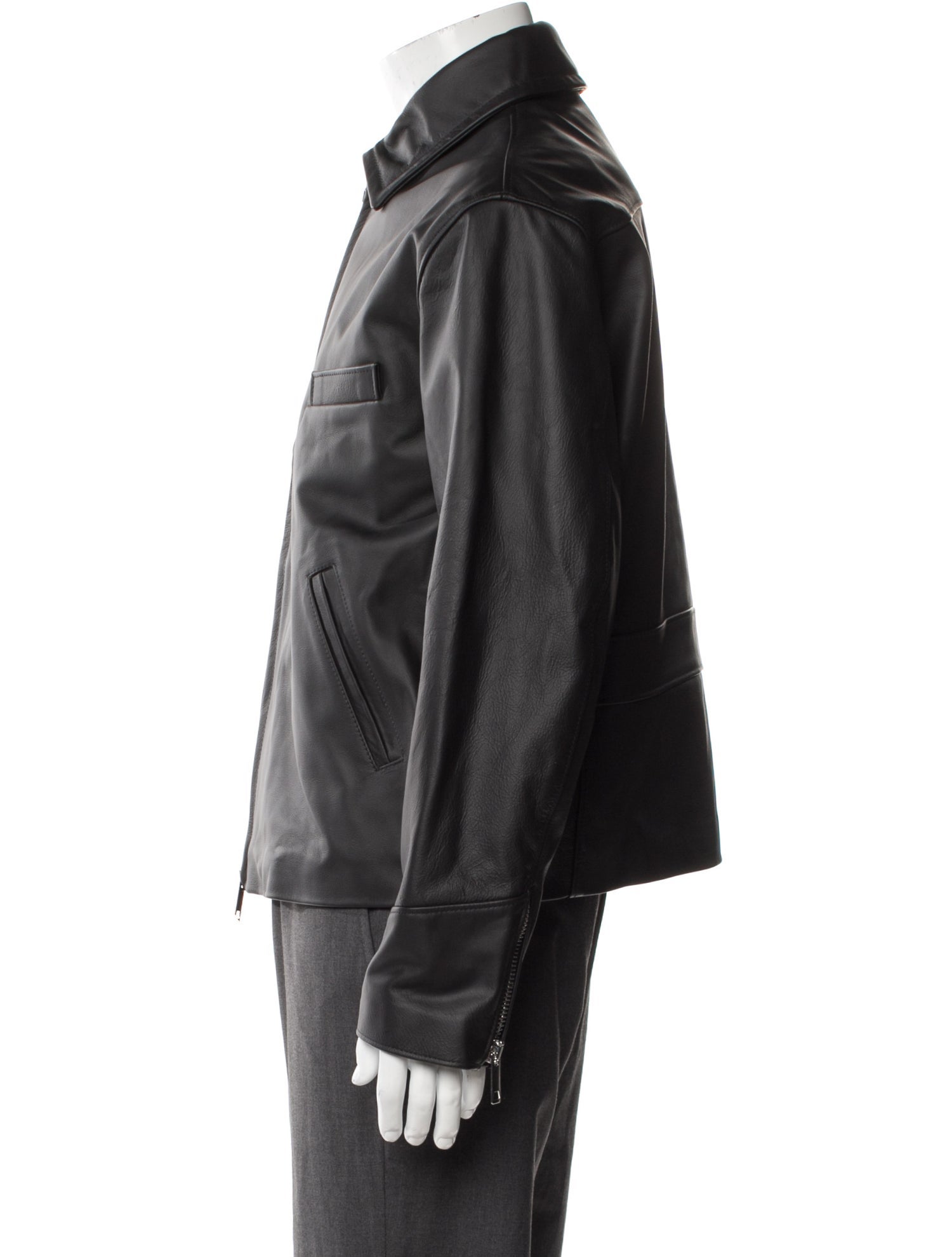 Second/Layer Leather Jacket