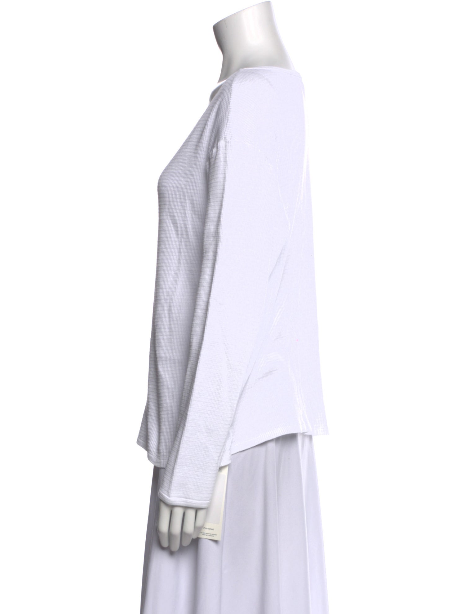 Second/Layer Scoop Neck Long Sleeve Top