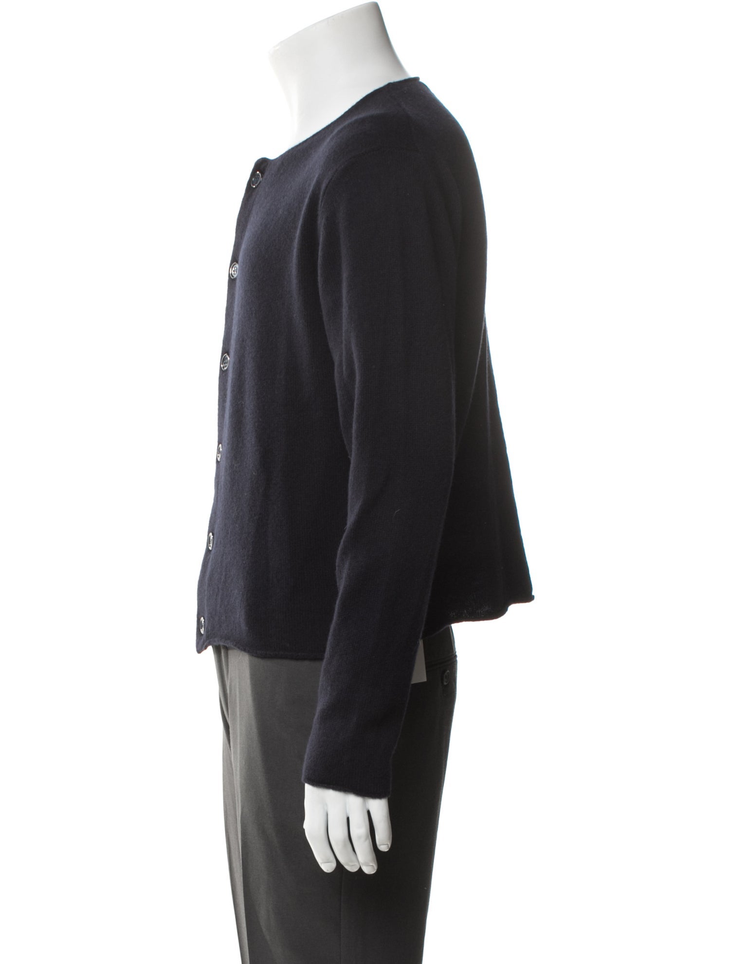 Second/Layer Wool Open Front Cardigan