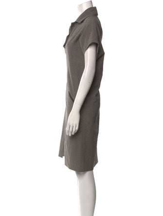 Shamask Wool Knee-Length Dress