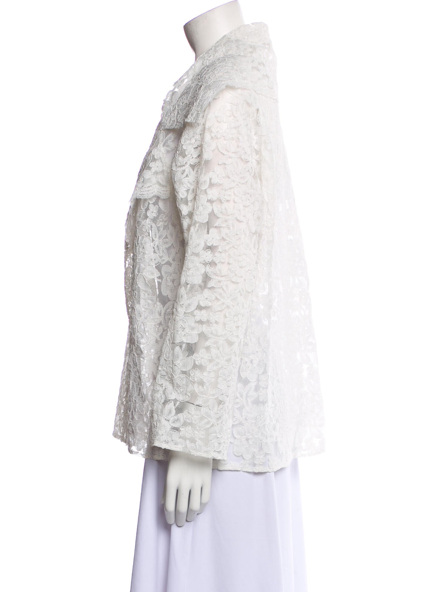 Shamask Lace Pattern Evening Jacket