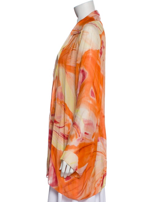 Shamask Silk Floral Print Jacket