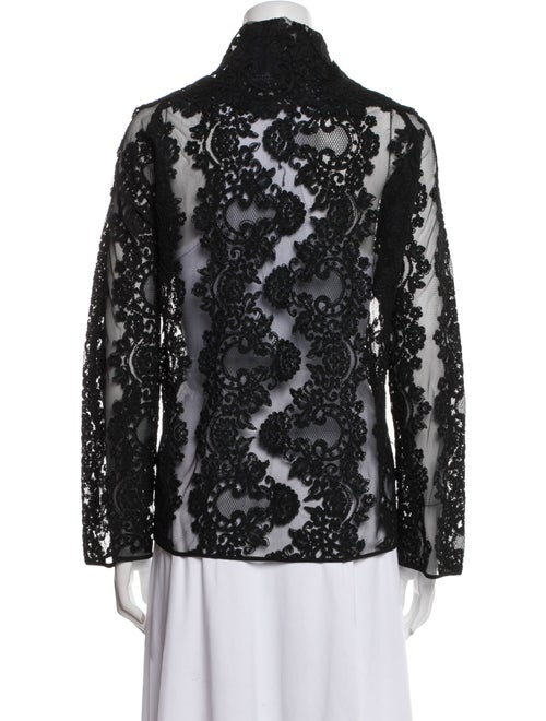 Shamask Lace Pattern Evening Jacket