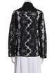 Shamask Lace Pattern Evening Jacket