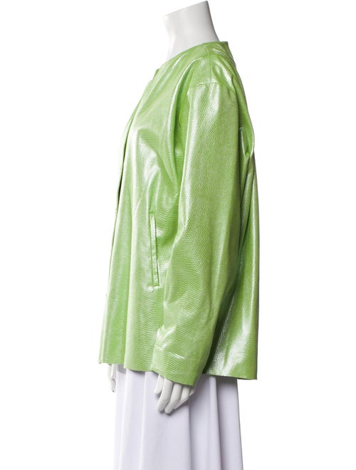 Shamask Leather Evening Jacket