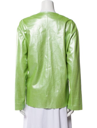 Shamask Leather Evening Jacket
