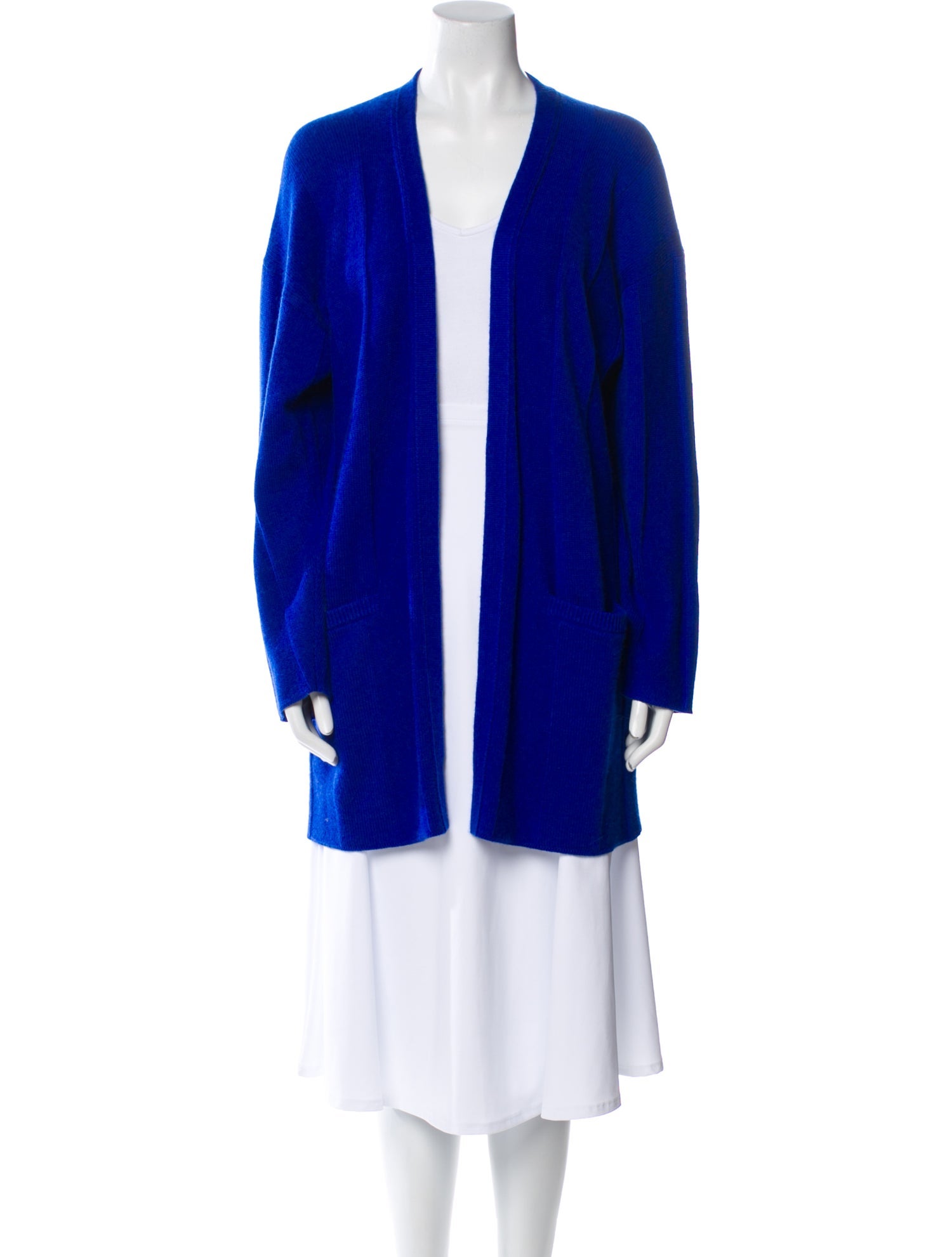 Shamask Cashmere Open Front Sweater