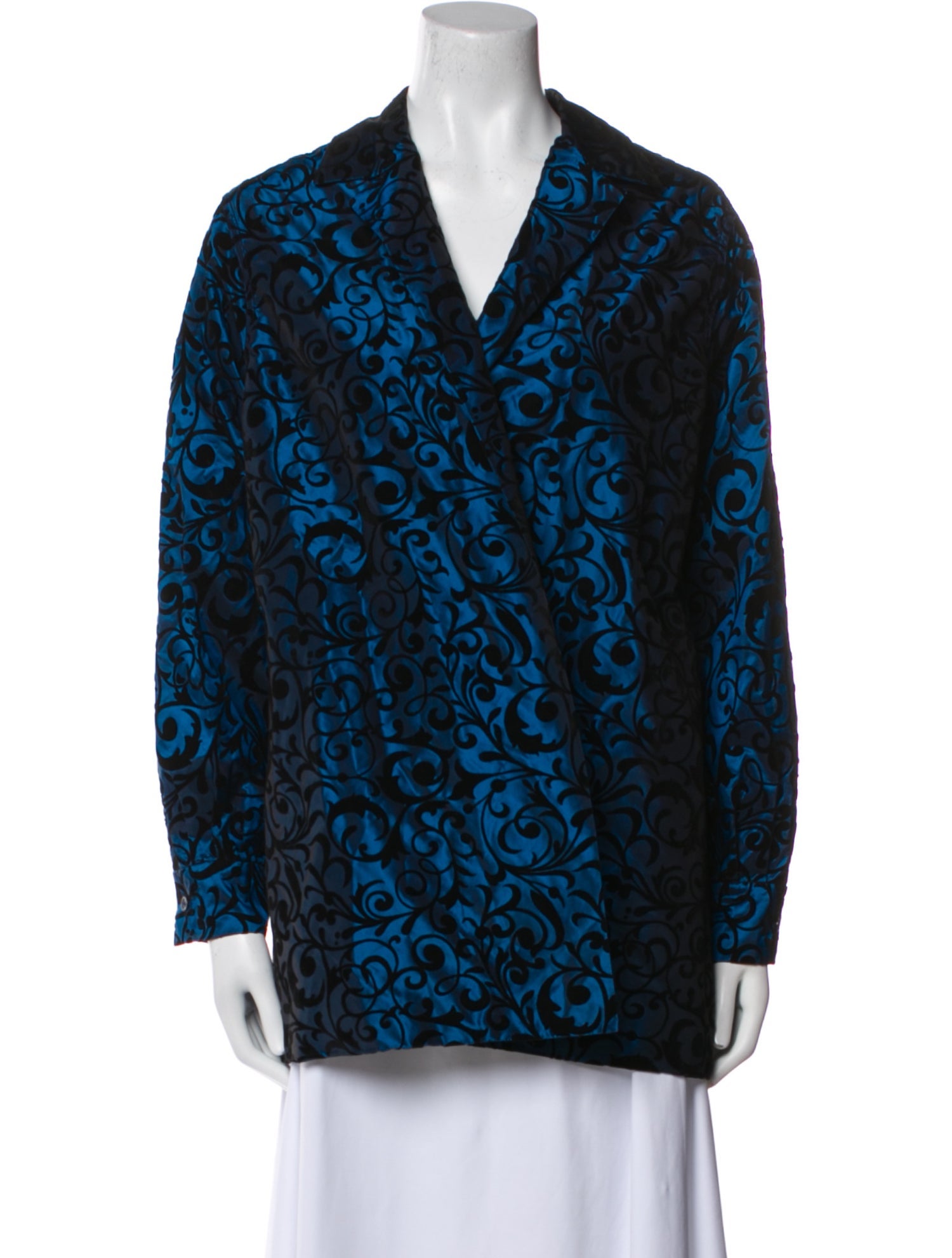 Shamask Wool Printed Jacket