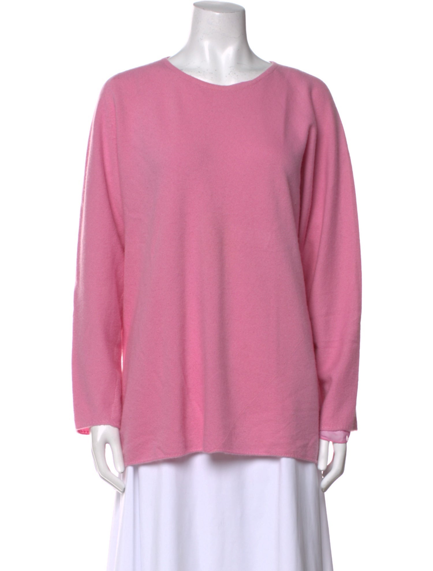 Shamask Cashmere Scoop Neck Sweater