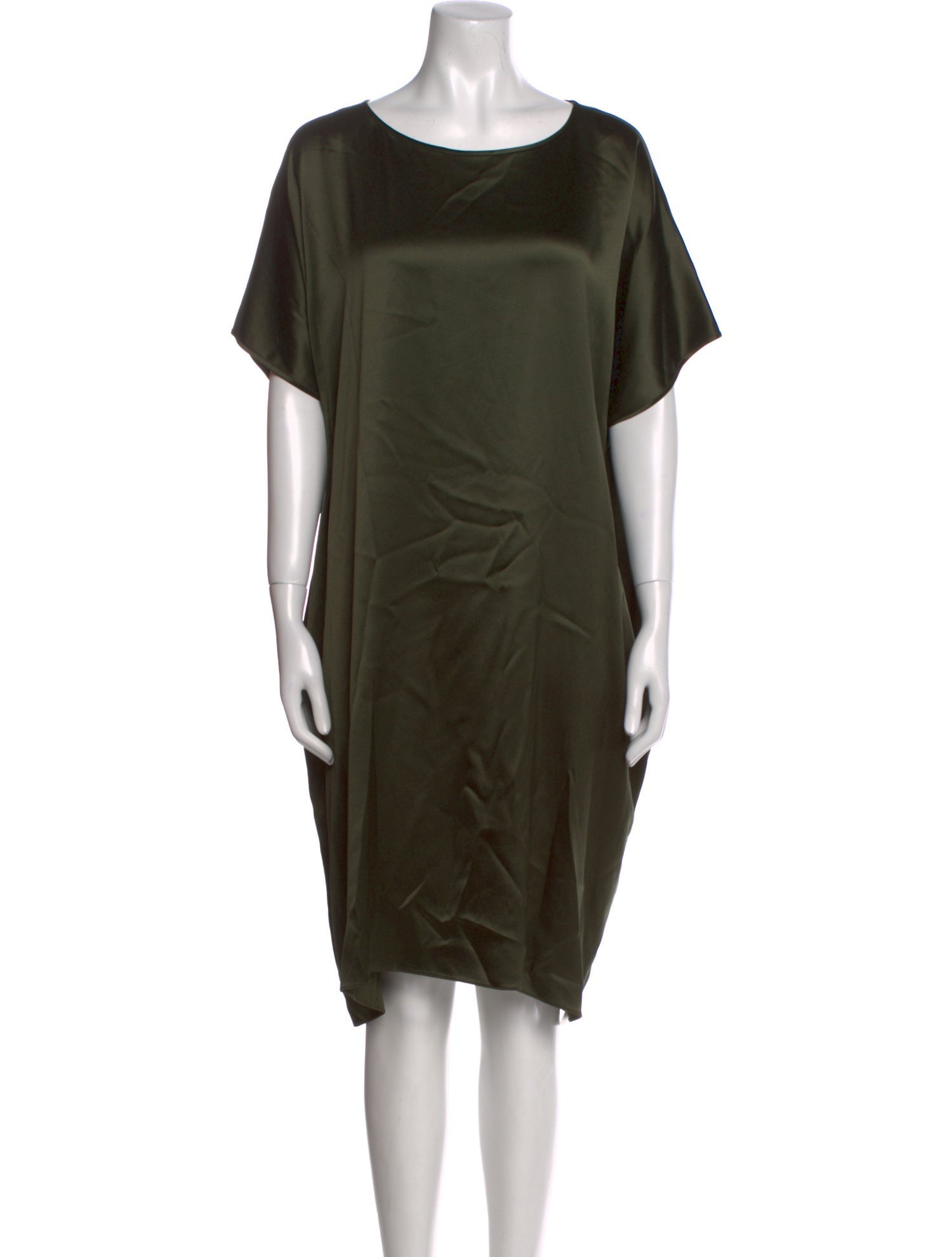 Shamask Silk Knee-Length Dress