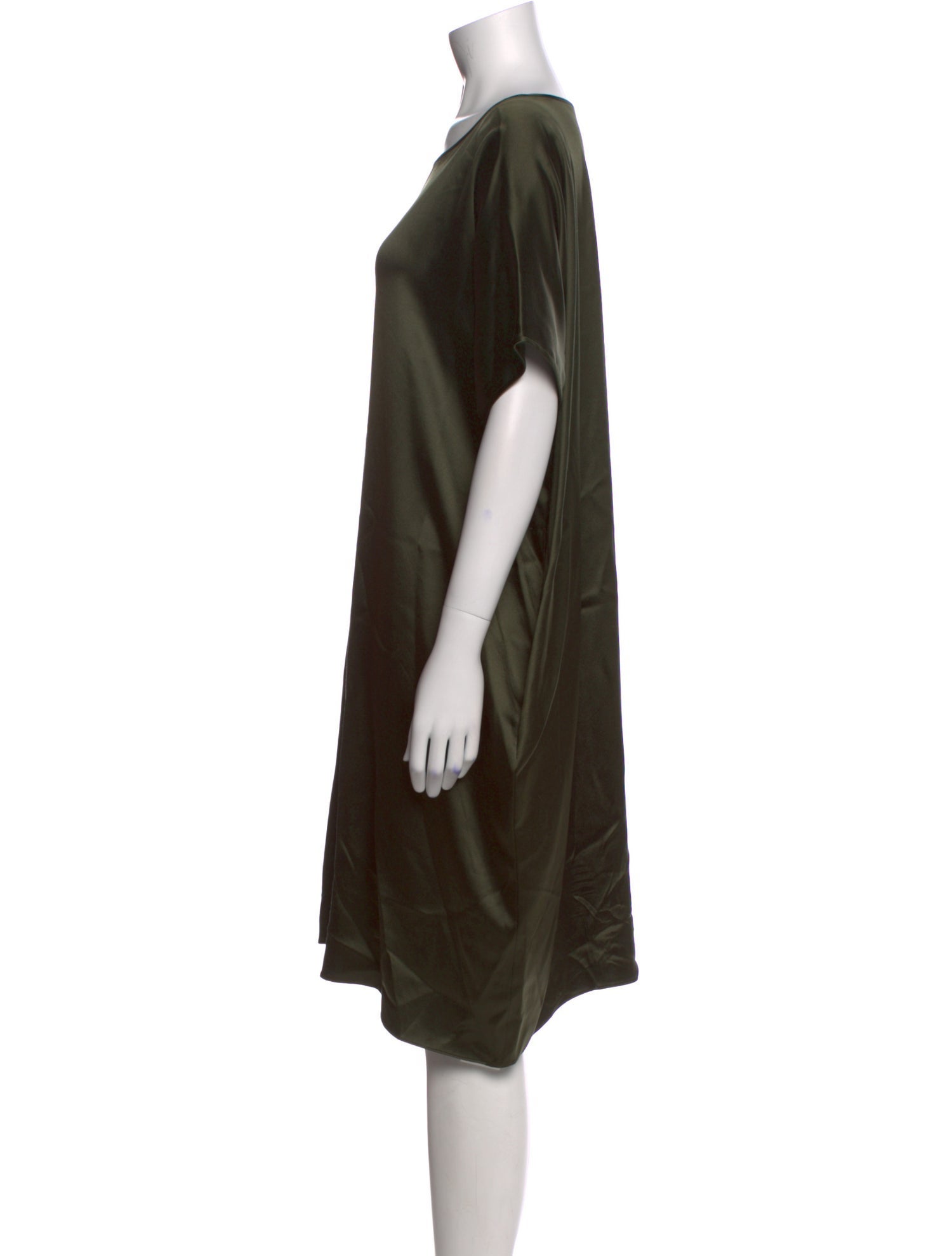Shamask Silk Knee-Length Dress