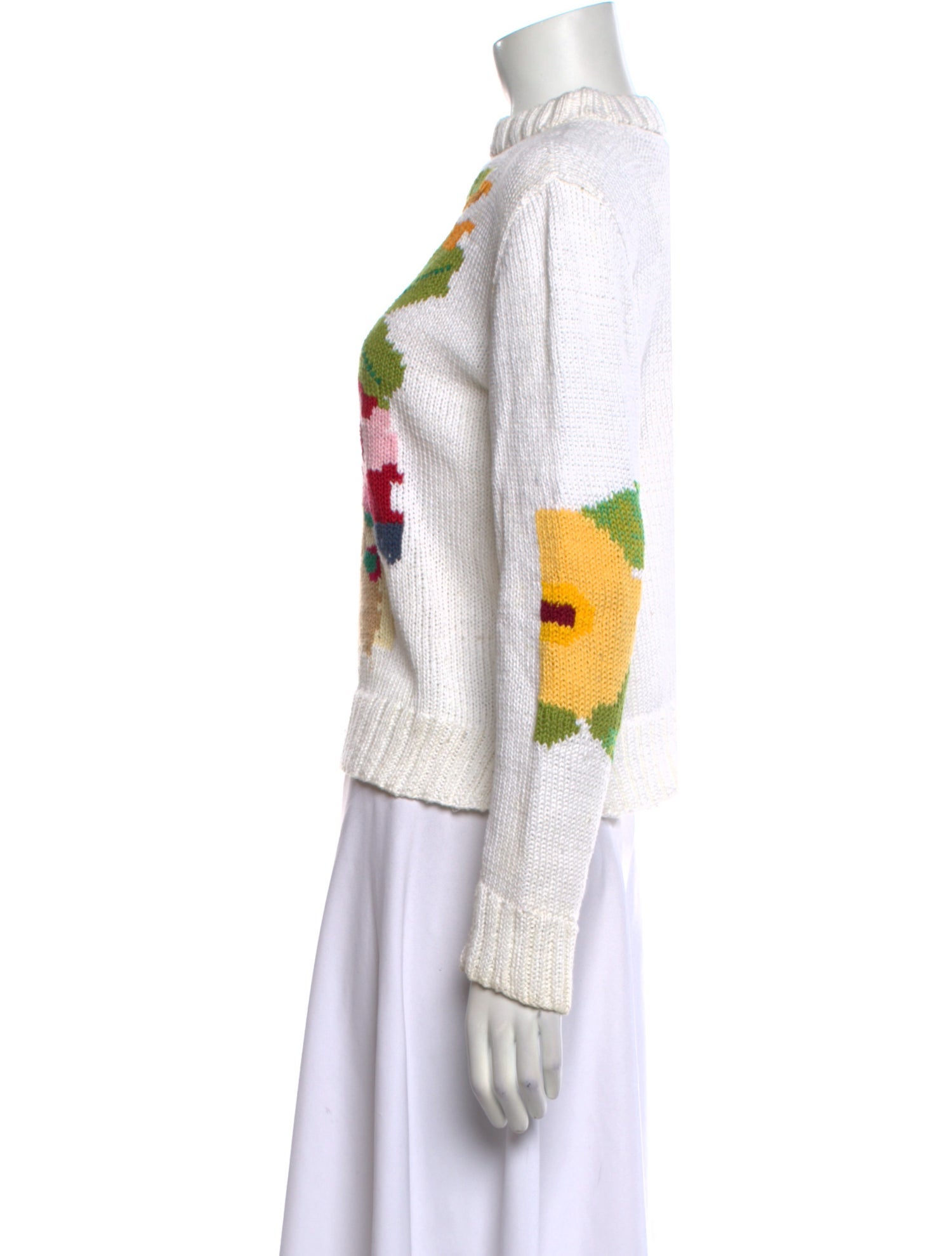 Smythe x Augden Printed Crew Neck Sweater