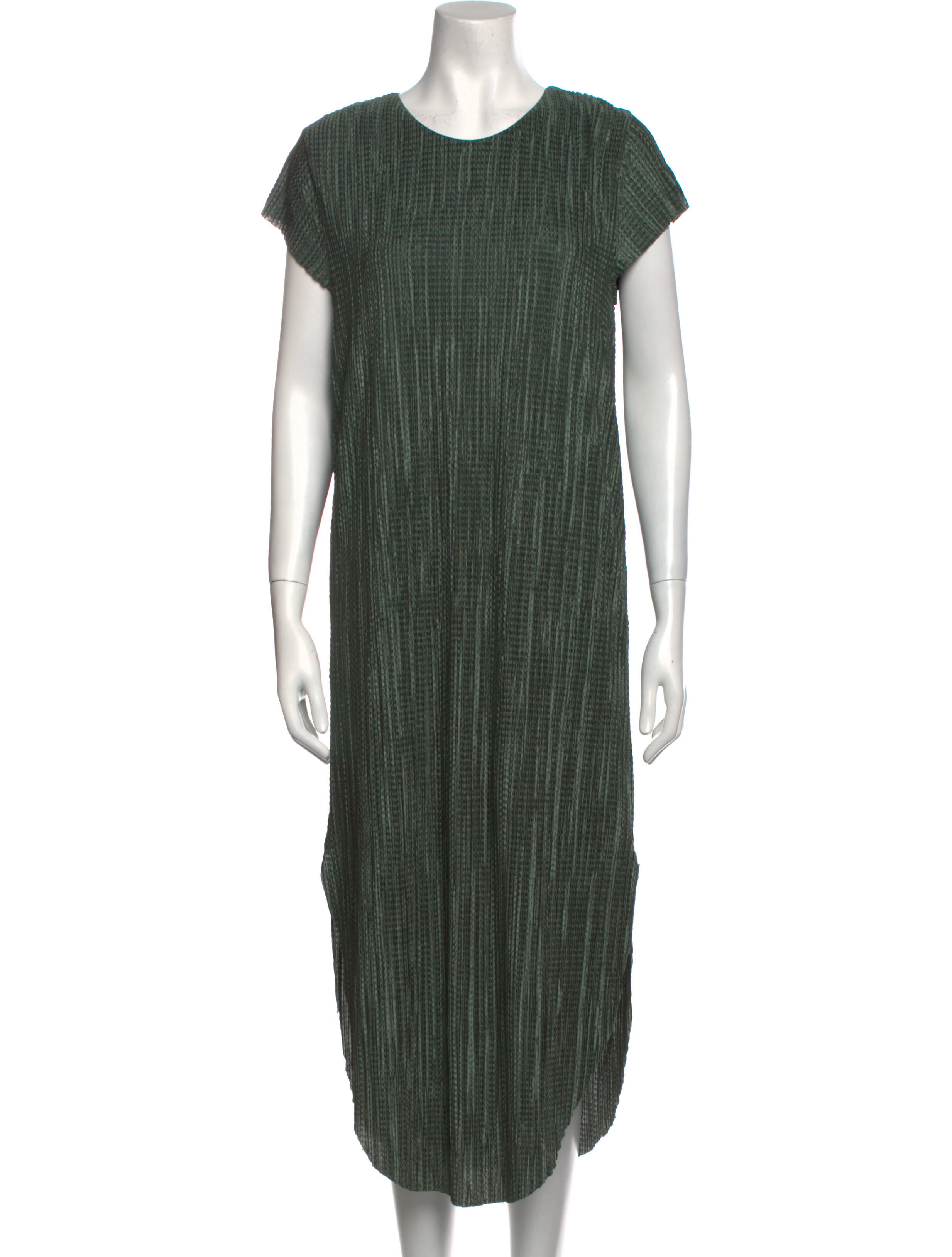 Sabina Musayev Crew Neck Long Dress