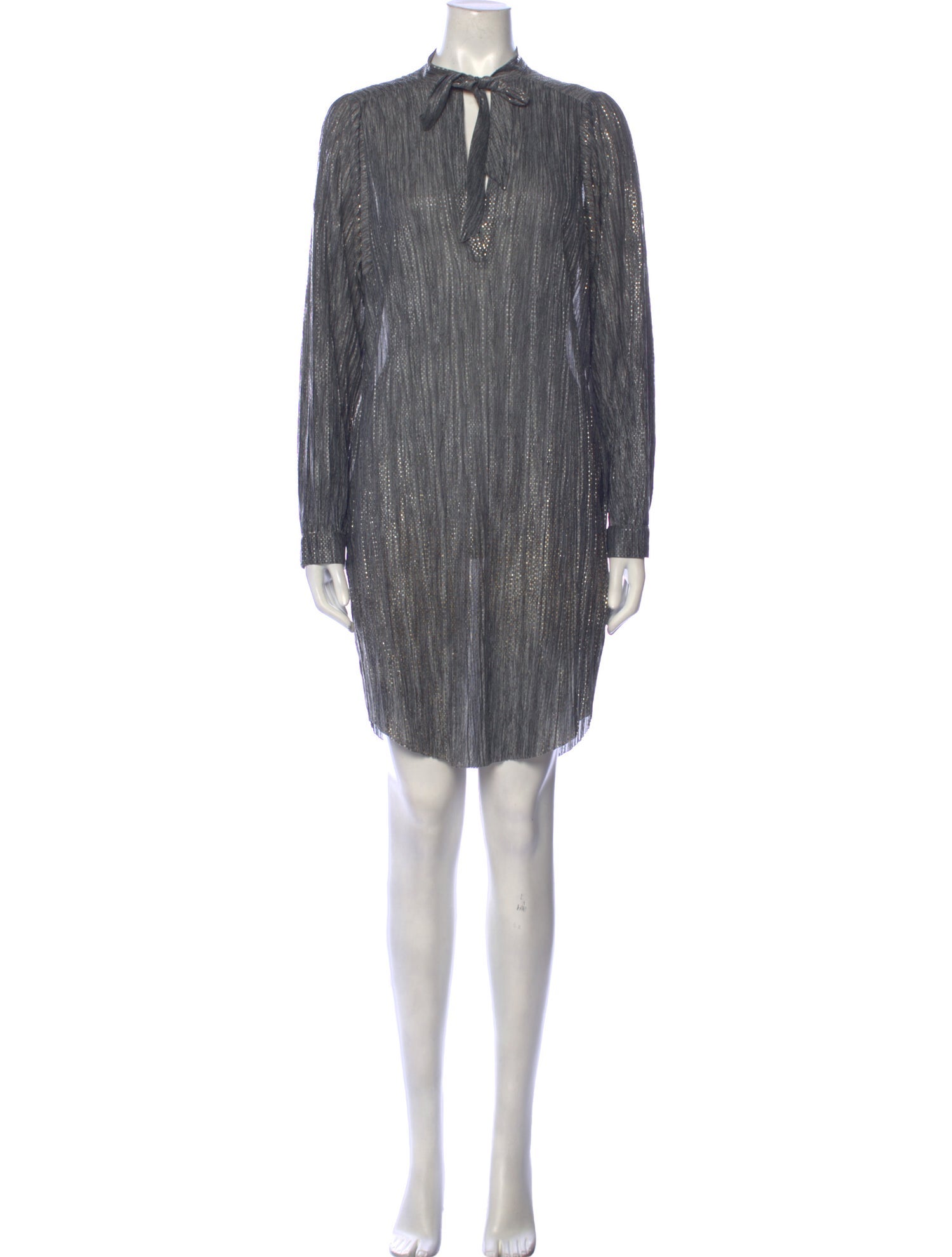 Sabina Musayev Striped Mini Dress