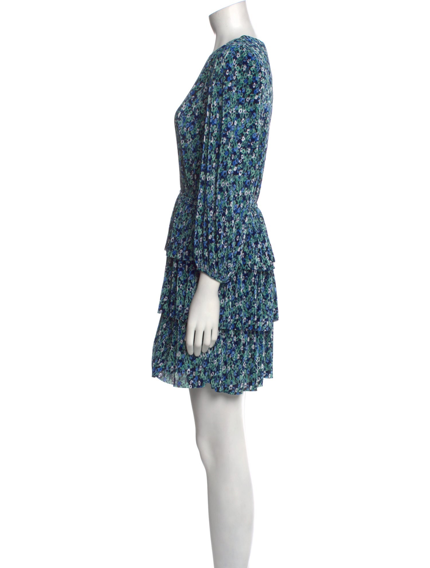 Sabina Musayev Floral Print Mini Dress w/ Tags