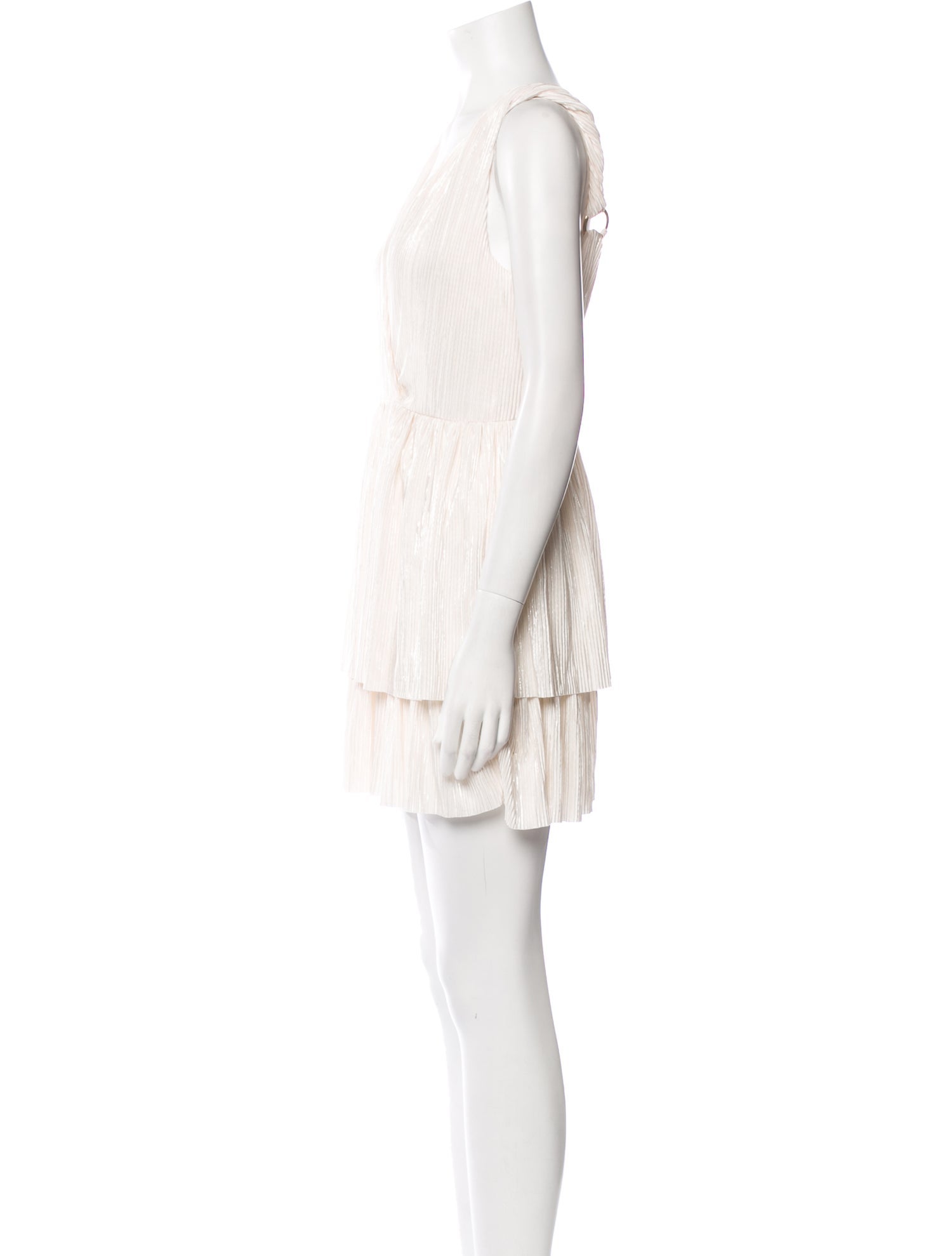 Sabina Musayev V-Neck Mini Dress