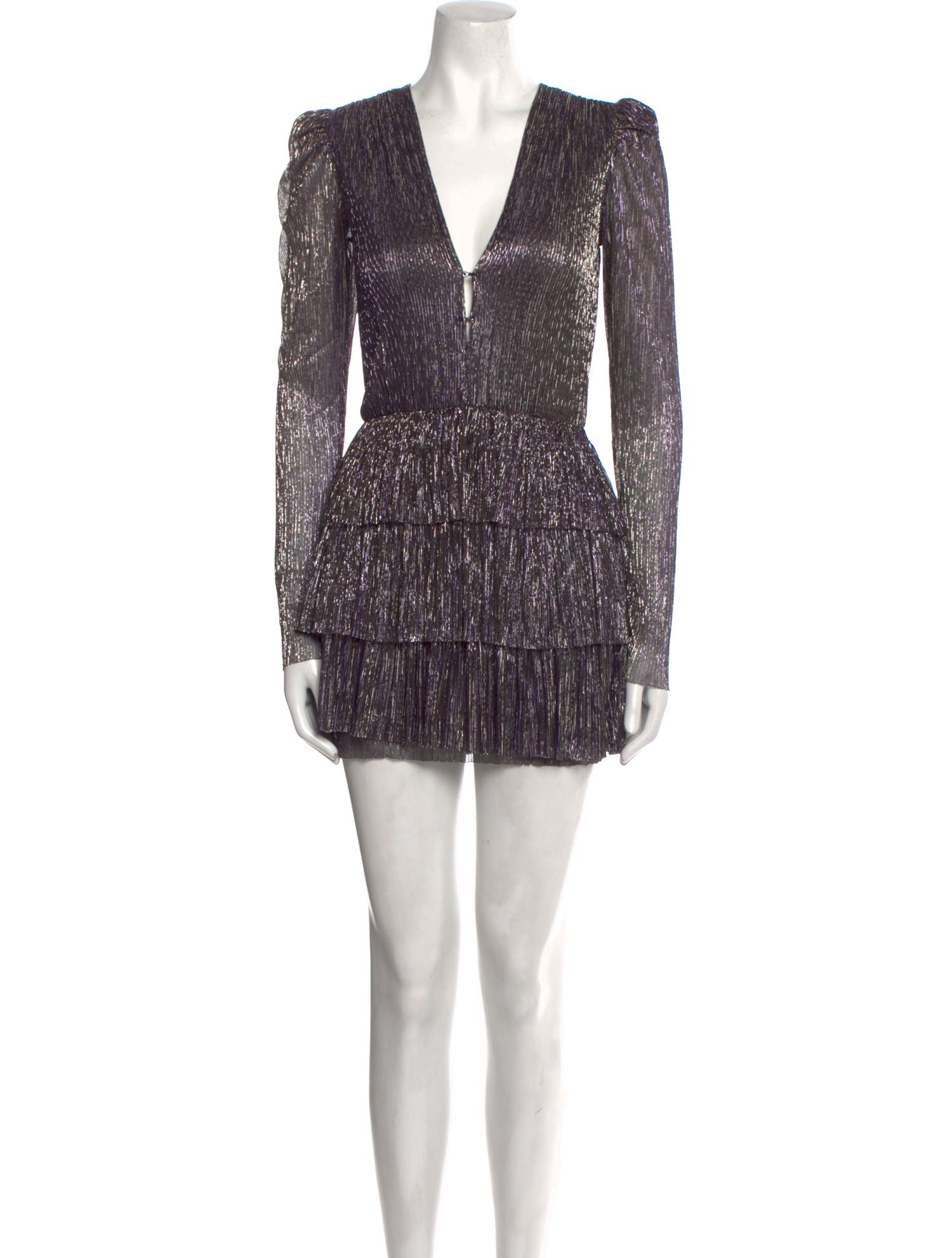 Sabina Musayev Striped Mini Dress