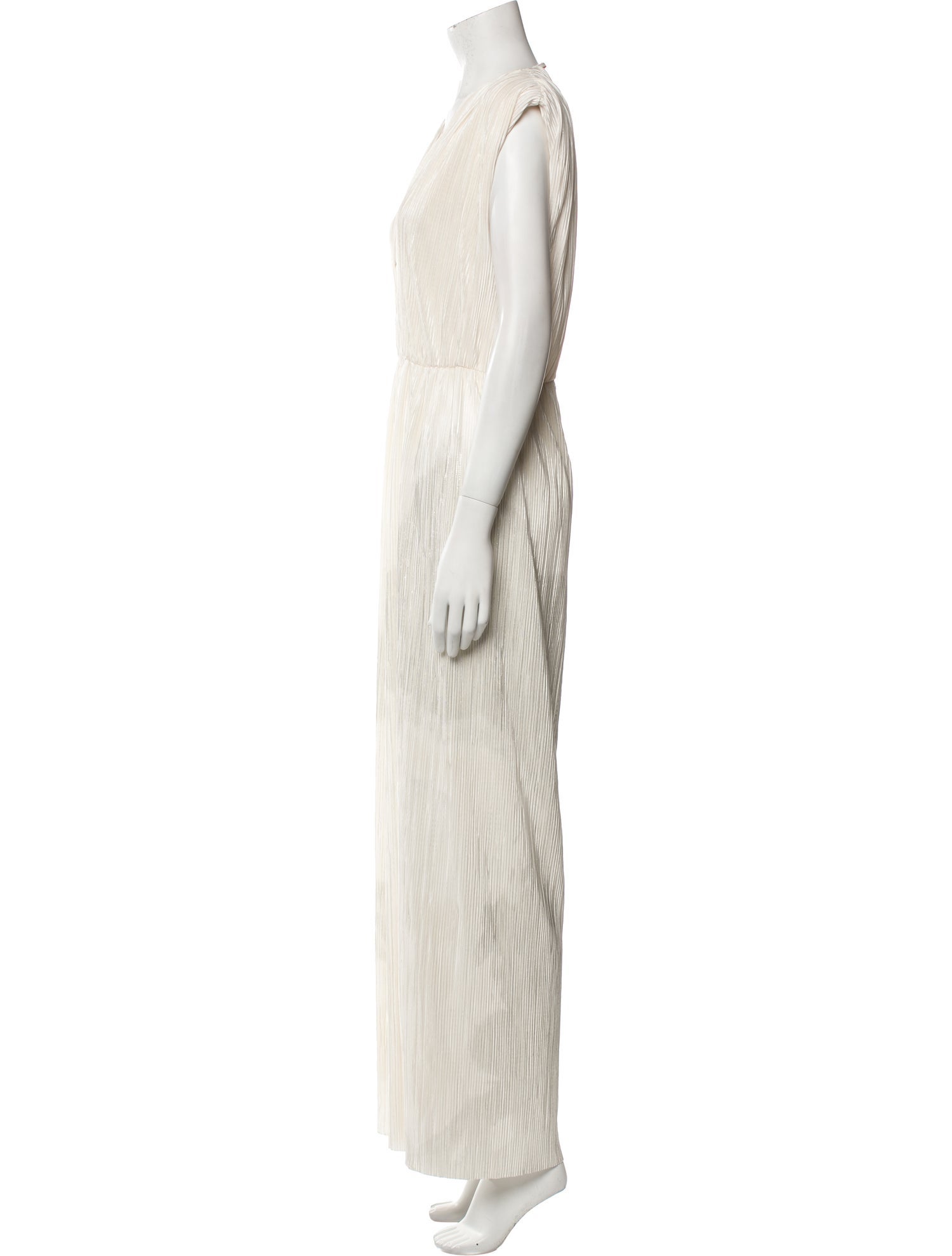 Sabina Musayev Plunge Neckline Jumpsuit