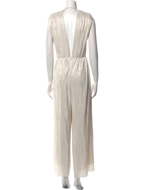 Sabina Musayev Plunge Neckline Jumpsuit